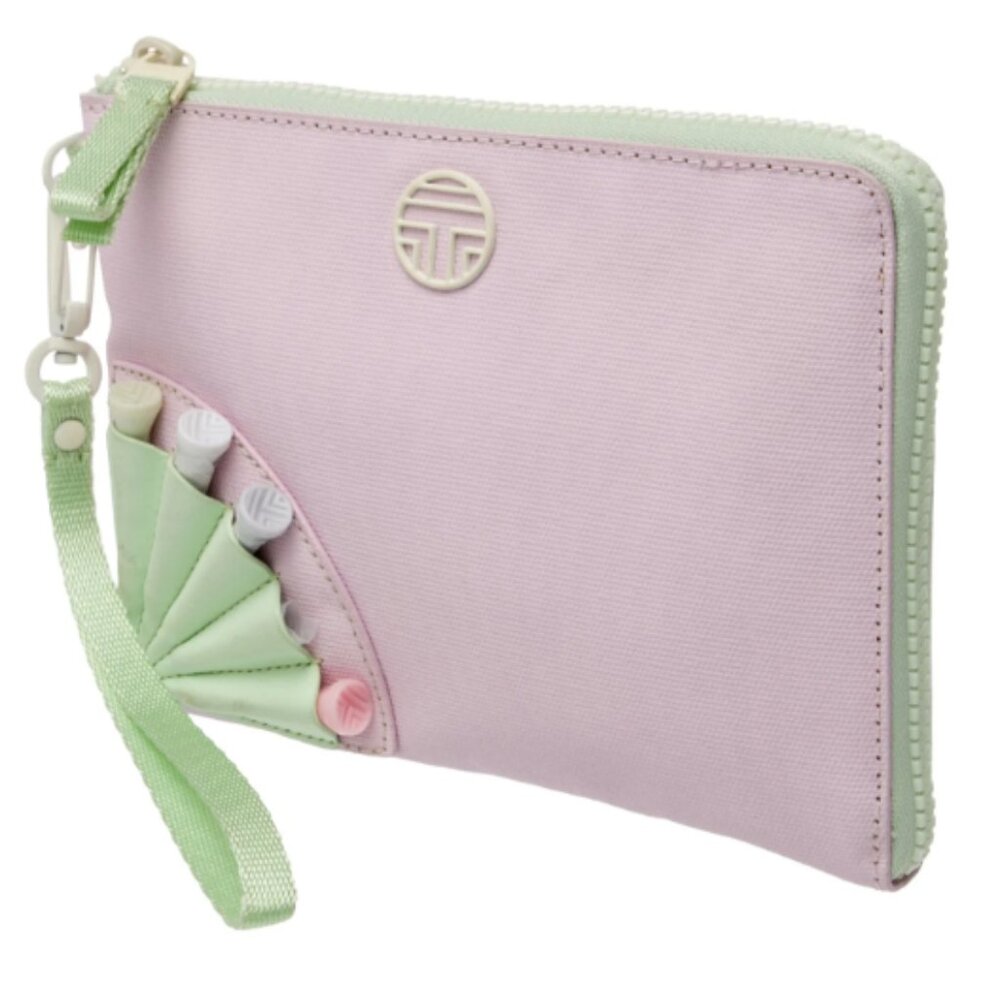 Tory Burch Tory Sport Golf Pouch Wristlet Sporty Green Accessory - Picture 9 of 10